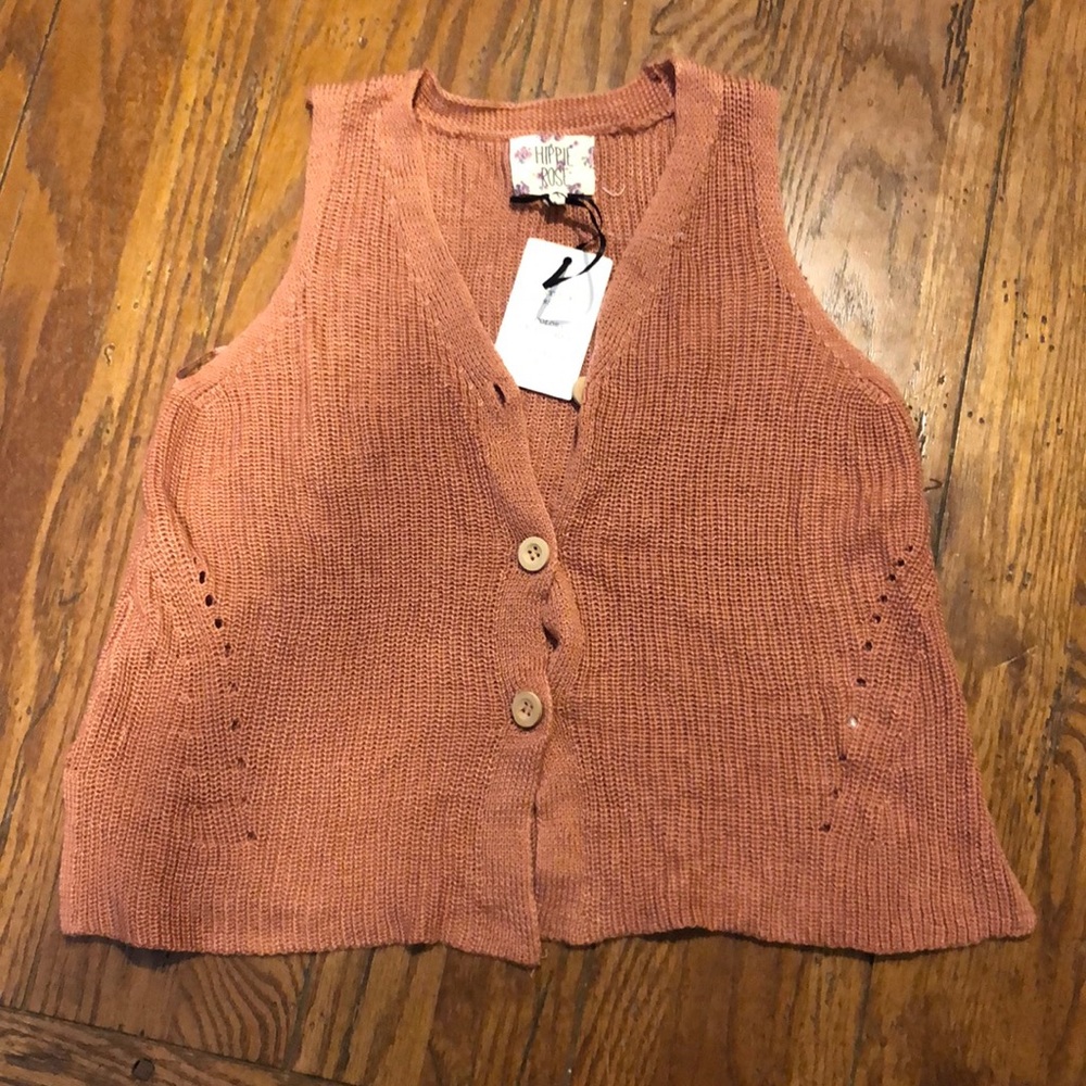 Hippie Rose knit tank size S
